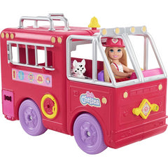 Barbie Chelsea Fire Truck Playset & Chelsea Doll