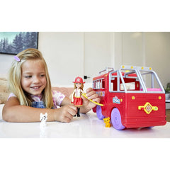 Barbie Chelsea Fire Truck Playset & Chelsea Doll