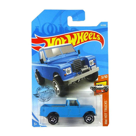 Hot Wheels Die-Cast Vehicle Land Rover Series 3 Pkup Blue