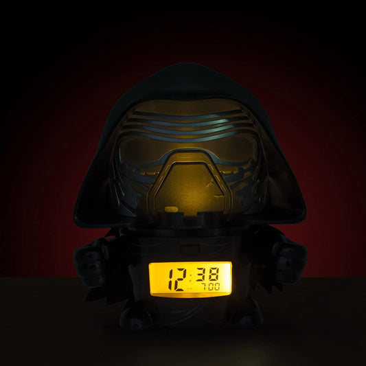 BulbBotz Star Wars 2021388 The Last Jedi Kylo Ren Kids Night Light Alarm Clock - Maqio