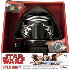 BulbBotz Star Wars 2021388 The Last Jedi Kylo Ren Kids Night Light Alarm Clock - Maqio