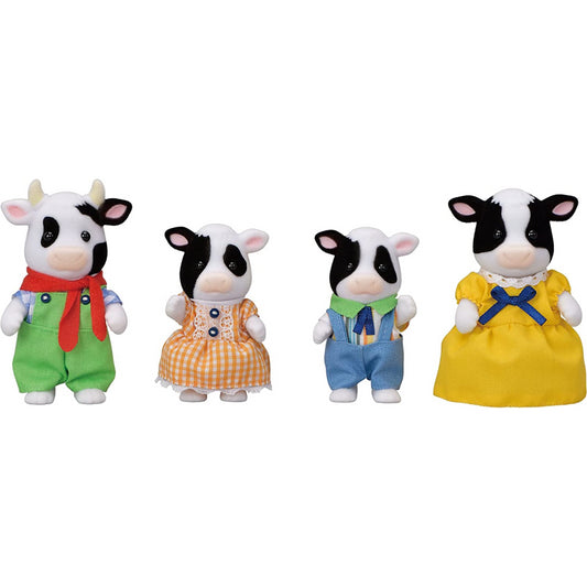 Sylvanian Families Fresian Cow Family Dolls Figures and Accessories