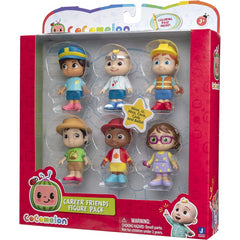 Cocomelon 6 Pack Play Figures Career Friends Figures