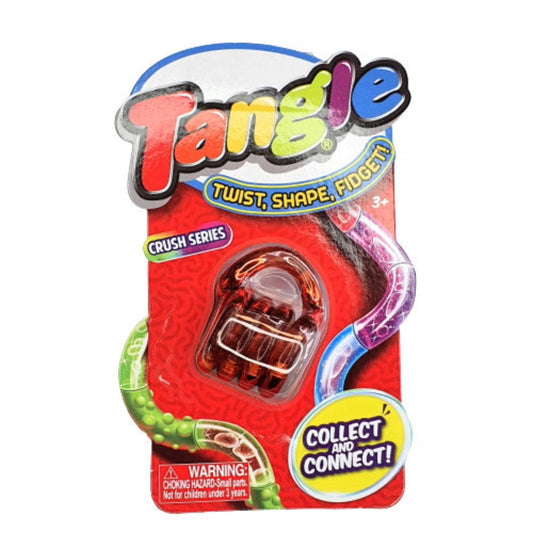 Tangle Zuru Fidget Sensory Toy Crush Series - Metallic Red