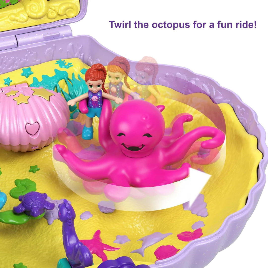 Polly Pocket Tiny Power Seashell Purse Playset Maqio