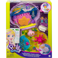 Polly Pocket Tiny Power Seashell Purse Playset