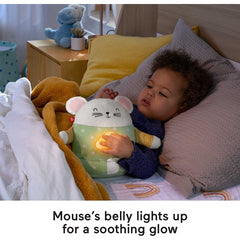 Fisher-Price Meditation Mouse Plush Toy With Soothing Sounds