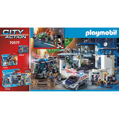 Playmobil City Action Police Go-Kart Escape 70577 Playset