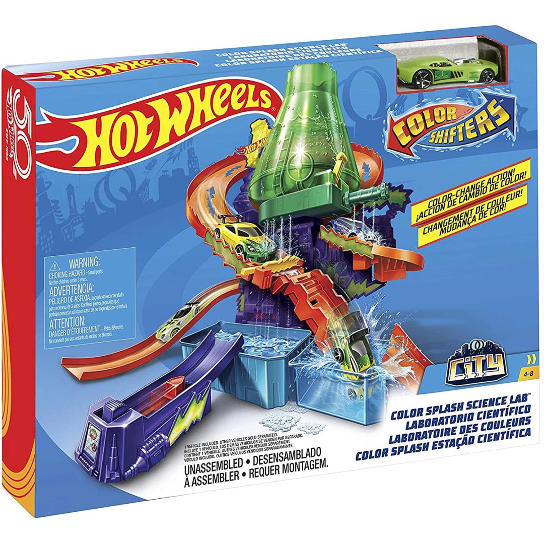 Hot Wheels Colour Shifters Laboratory Playset CCP76 - Maqio