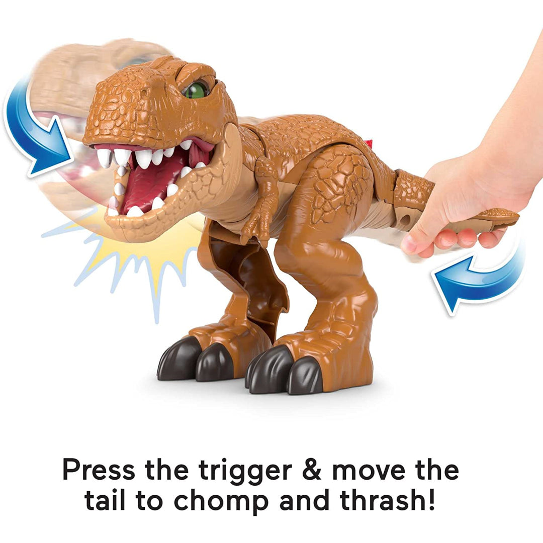 Fisher Price Imaginext Jurassic World Thrashin Action T Rex