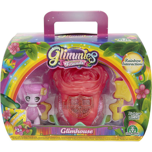 Glimmies GlimHouse Gift Set Rainbow Friends Exclusive - Pink House
