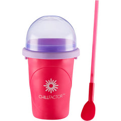 Chillfactor Home Made Squeeze Cup Slushy Maker - Berry Burst