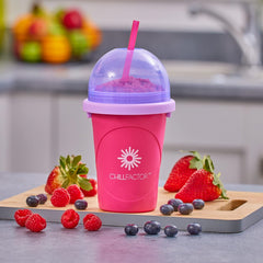 Chillfactor Home Made Squeeze Cup Slushy Maker - Berry Burst