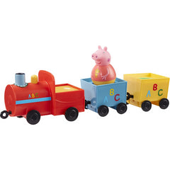 First Peppa Pig Toy Weebles Pull Along Wobbily Train