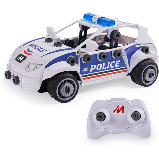 Meccano Junior RC Police Car with Working Boot and Real Tools