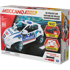 Meccano Junior RC Police Car with Working Boot and Real Tools