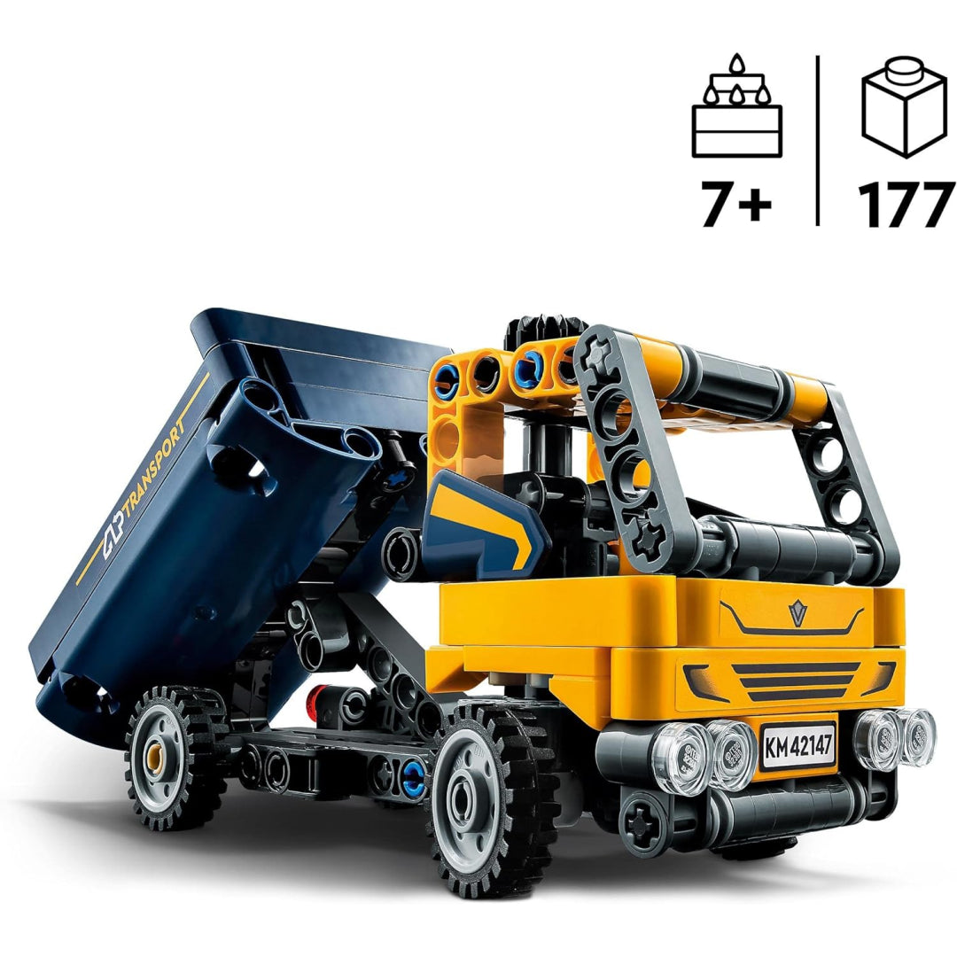 LEGO 42147 Technic 2 in 1 Set Construction Vehicle Set Maqio