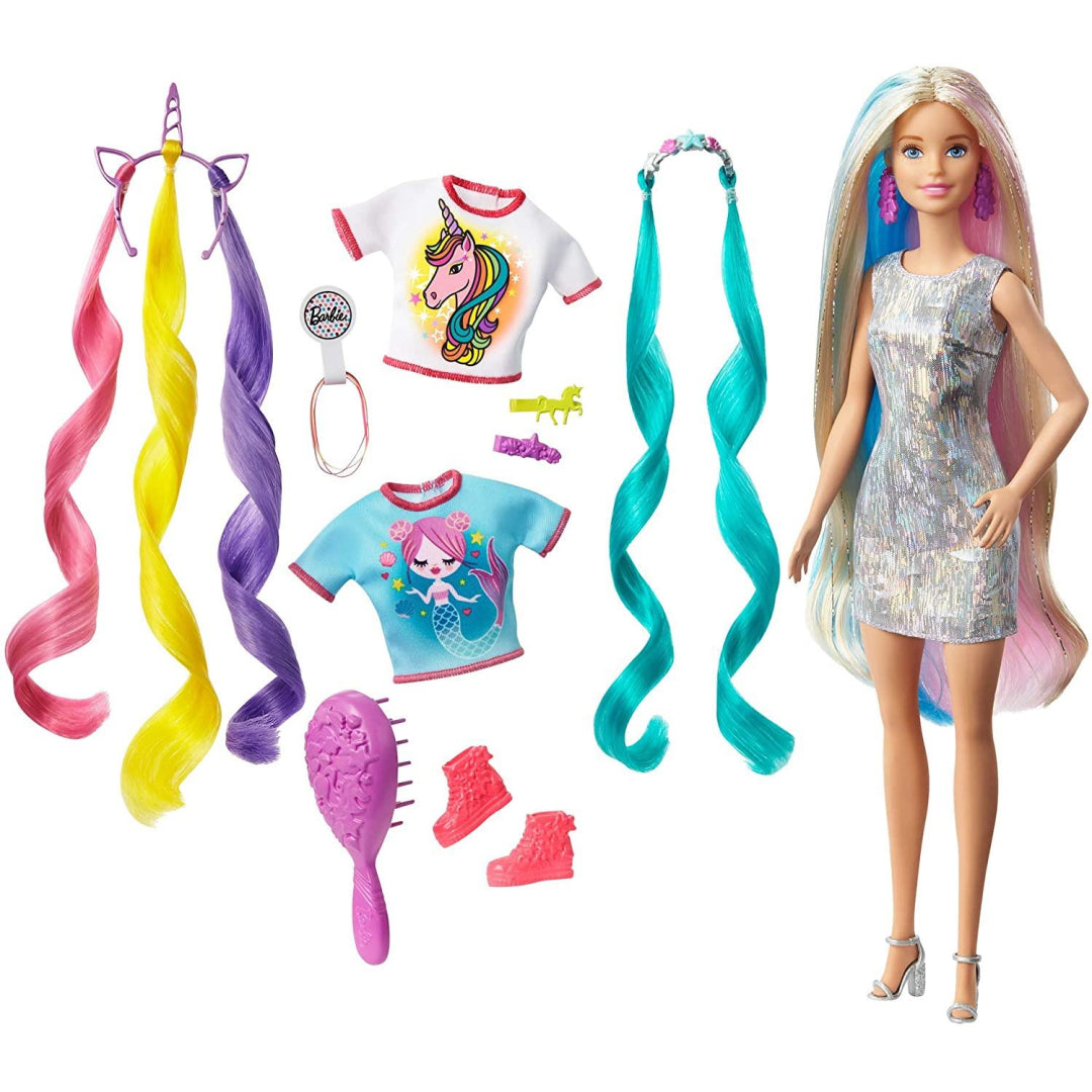 Barbie GHN04 Fantasy Hair Doll - Maqio