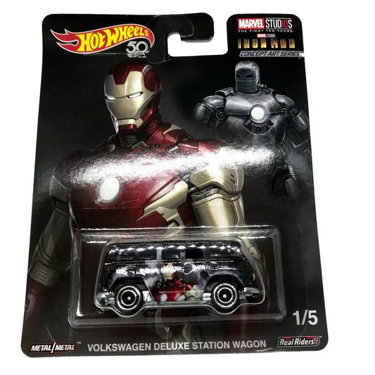 Hot Wheels Iron Man Volkswagen Deluxe Station Wagon