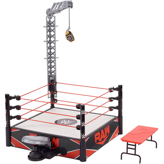 WWE 3 Count Kickout Ring 52cm x 41cm x 32cm & Launcher