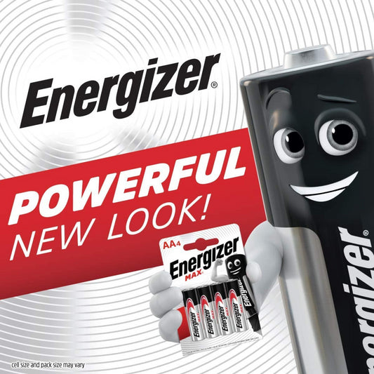 Energizer MAX Alkaline AA Batteries Pack of 16