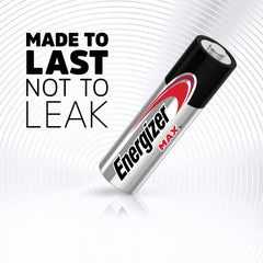 Energizer MAX Alkaline AA Batteries Pack of 16