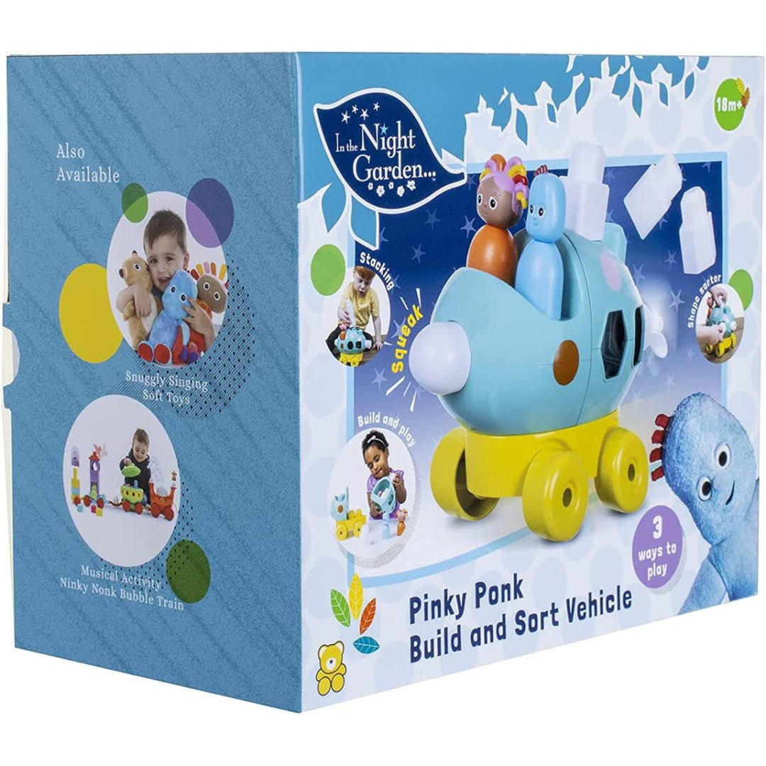 In The Night Garden Pinky Ponk Build Sort Set – Maqio