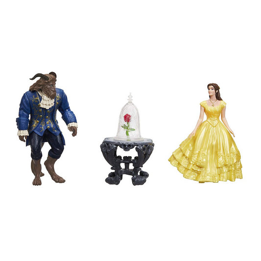 Disney Princess B9169 Beauty and the Beast Enchanted Rose Scene Toy Playset - Maqio
