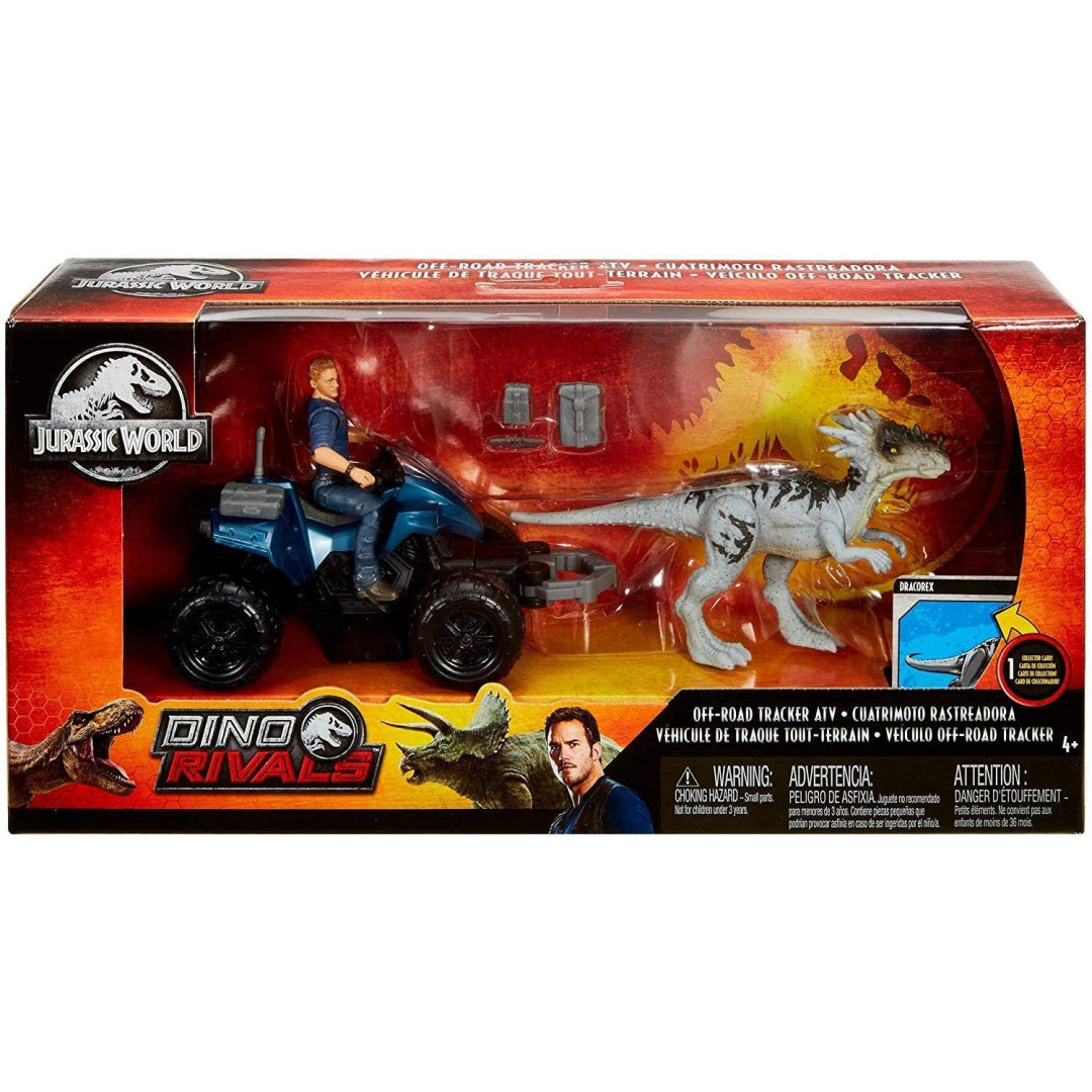 Jurassic World Deluxe Story Pack Off-Road Tracker ATV GCV78 - Maqio