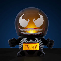 BulbBotz Marvel Venom 5.5 Inch Night Light Alarm Clock - Maqio