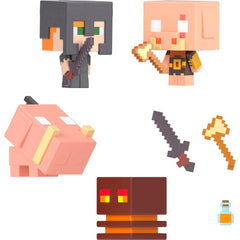 Minecraft Nether Fire Battle Story Pack Figures & Accessories