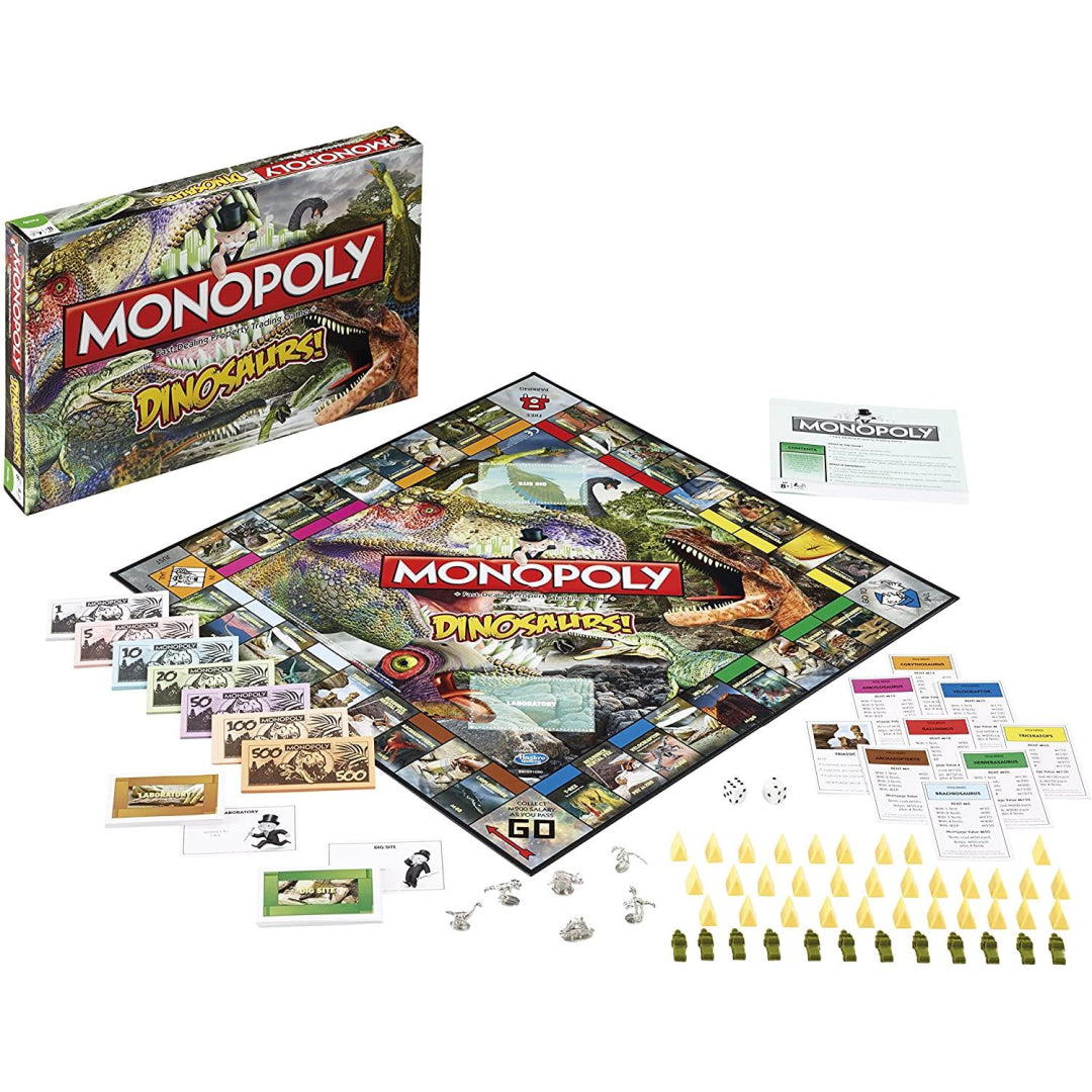 Monopoly Dinosaurs Board Game - Maqio