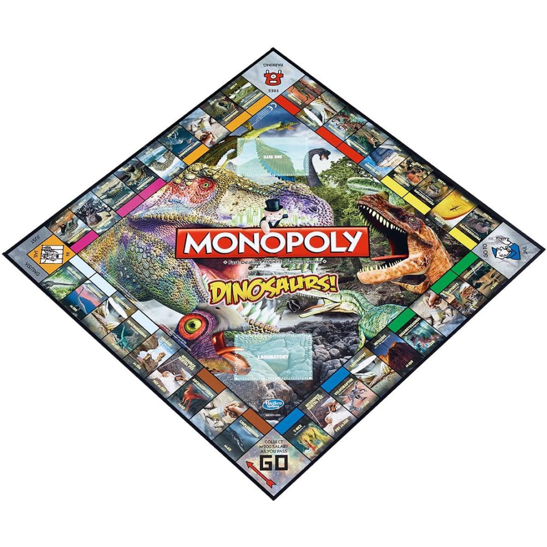 Monopoly Dinosaurs Board Game - Maqio