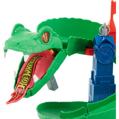 Hot Wheels FNB20 City Cobra Crush Connectable Play Set - Maqio
