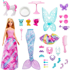 Barbie Dreamtopia Playset with Doll & 24 Fairytale Fashions Surprises