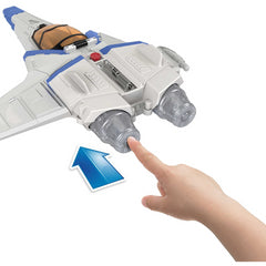 Imaginext Disney Pixar Lightyear XL-15 Spaceship Vehicle with Lights & Sounds