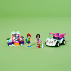 LEGO Friends 41439 Cat Grooming Car Toy Animal Playset with Mini-Dolls