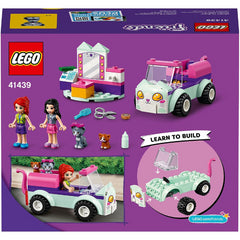LEGO Friends 41439 Cat Grooming Car Toy Animal Playset with Mini-Dolls