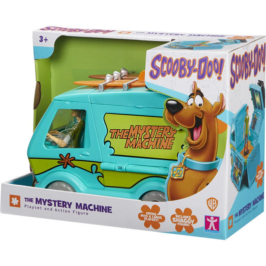 Scooby-Doo Mystery Machine Playset Toys with Shaggy Figure