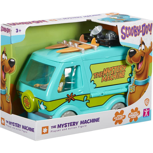 Scooby-Doo Mystery Machine Playset Toys with Shaggy Figure