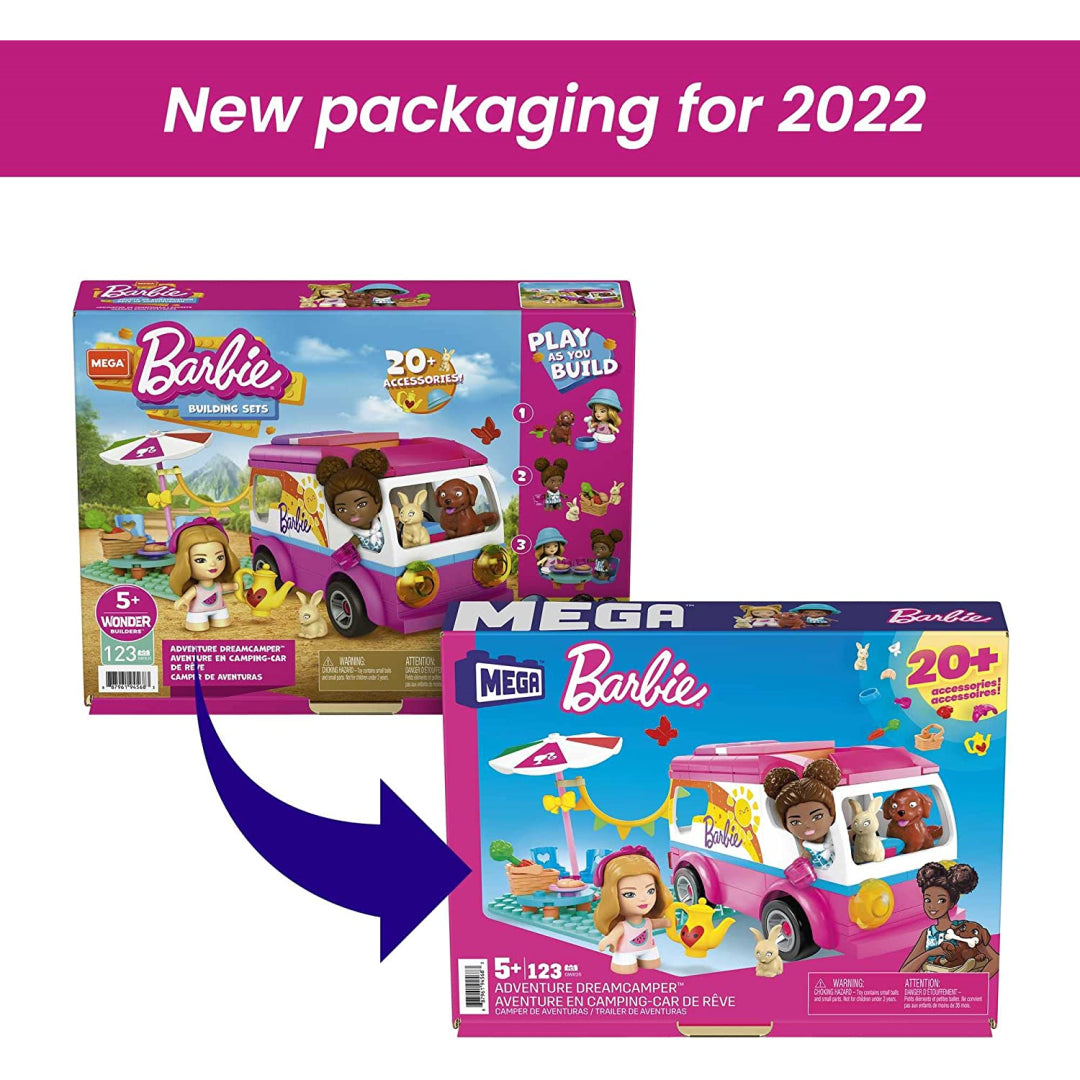 Barbie Camping Car de rêve 3 en 1