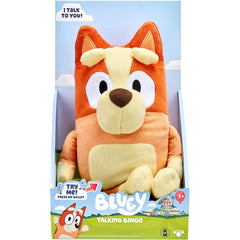Bluey Bingo 30cm Talking Plush Cuddly Jumbo Soft Toy