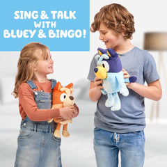 Bluey Bingo 30cm Talking Plush Cuddly Jumbo Soft Toy