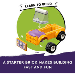 LEGO Friends 42634 Horse & Pony Trailer Set Animal Building Toys - Liann & Zoya
