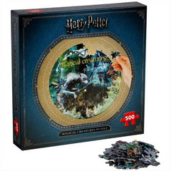 Winning Moves Harry Potter Magical Creatures 500 Piece Jigsaw Puzzle - Maqio