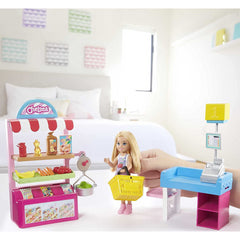Barbie Chelsea Supermarket You Can Be Anything Playset  with 15+ Accessories