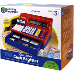Learning Resources Pretend & Play Calculator Cash Register (UK Currency)