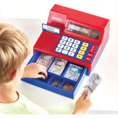 Learning Resources Pretend & Play Calculator Cash Register (UK Currency)