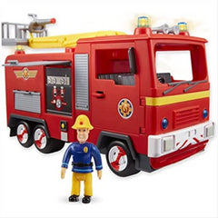 Fireman Sam Electronic Spray and Play Jupiter Fire Engine Free Wheeling & Lights