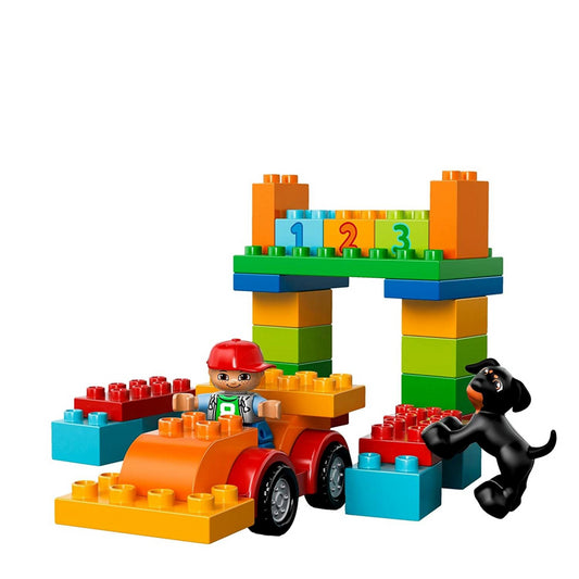 LEGO 10572 DUPLO Box of Fun with Storage Box All-in-1 Creative Building Bricks - Maqio